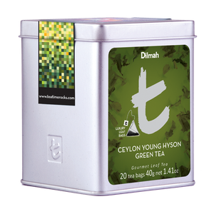 DILMAH LUXURY CEYLON YOUNG HYSON GREEN TEA