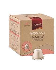 EXPRESSO CÁPSULA COMPOSTÁVEL ** - NESPRESSO®* COMPATÍVEL