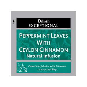 DILMAH EXCEPTIONAL PEPPERMINT & CINNAMON INFUSION